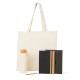 Kit Sacola, Garrafa, Caderno e Caneta 4 Pçs Personalizado