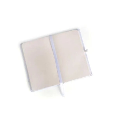 Caderneta Sem Pauta Branca 12,2X17 cm Personalizada