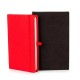 Caderneta Sem Pauta Vermelho 14X21 cm Personalizada