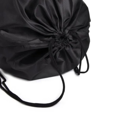 Mochila Sacola em Nylon 190D Preta 42X32cm Personalizado