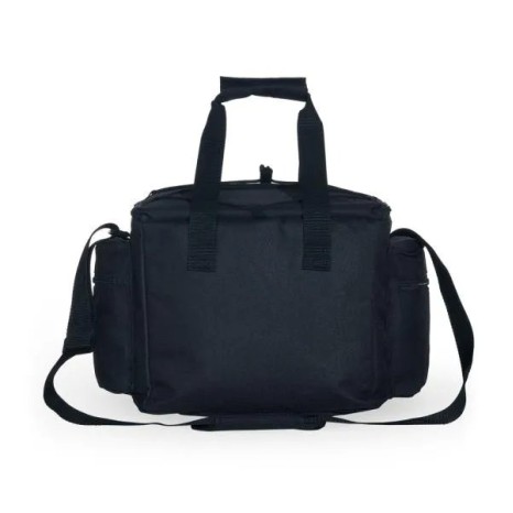 Bolsa Térmica Preta em Polyester 600D, 300D e Peva 15L Personalizado