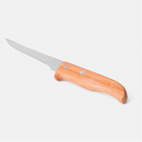 Conjunto para Churrasco em Bambu / Madeira / Inox Texas 5 Pçs Personalizado