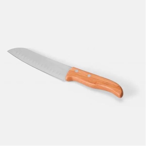 Conjunto para Churrasco em Bambu / Madeira / Inox Texas 4 Pçs Personalizado