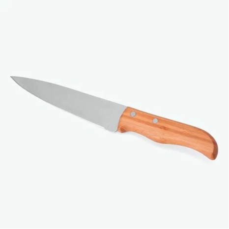 Conjunto de Facas Bambu / Madeira / Inox com Estojo Frankfurt- 4 Pçs Personalizado