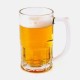 Caneca de Vidro para Chopp / Cerveja 340 Ml Personalizada