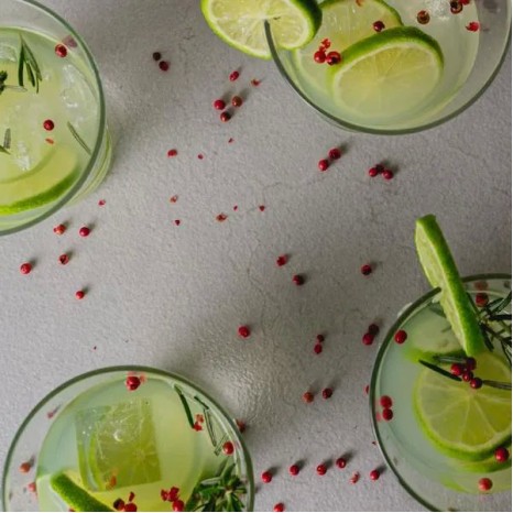 Jogo de Copos de Vidro para Caipirinha / Drink 350 Ml 4 Pçs Personalizado