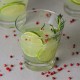 Jogo de Copos de Vidro para Caipirinha / Drink 350 Ml 4 Pçs Personalizado