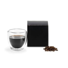 Copo em Vidro Parede Dupla 250 Ml Personalizado