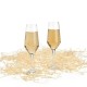 Jogo de Taças de Vidro para Champagne 186 Ml 2 Pçs Não Acompanha A Garrafa Personalizado