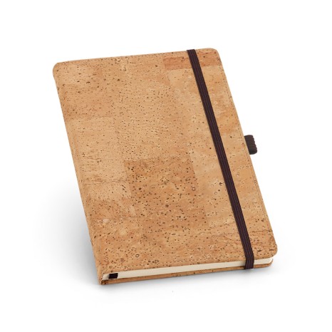 Bloco de Notas Ecológico com Capa de Cortiça com Logotipo
