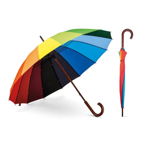 Guarda Chuva Arco-Íris Promocional