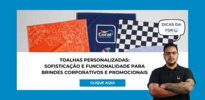 Toalhas personalizadas: sofisticação e funcionalidade para brindes corporativos e promocionais