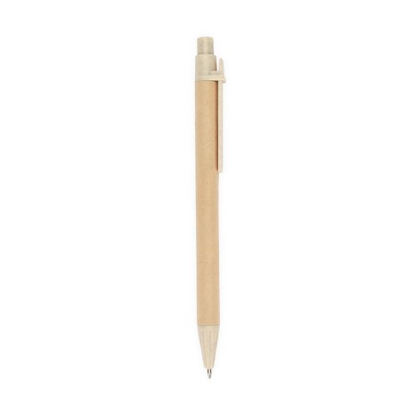Caneta Ecológica com Clip Plástico para Brinde