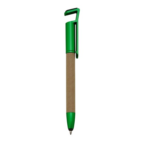 Caneta Ecológica Base para Celular com Logotipo