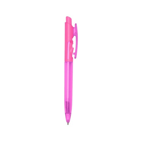 Caneta Plástica Translucida Personalizada
