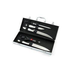 Kit Churrasco com 5 Peças Na Maleta para Brinde