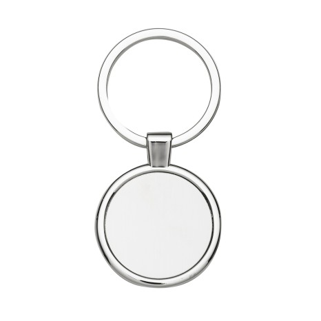 Chaveiro de Metal Redondo com Logotipo