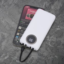 Power Bank 10.000Mah Multissaídas para Brinde
