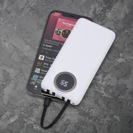 Power Bank 10.000Mah Multissaídas para Brinde
