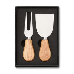 Kit Queijo 2 Peças com Logotipo