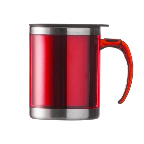 Caneca Acrílica 400 Ml com Tampa Personalizada