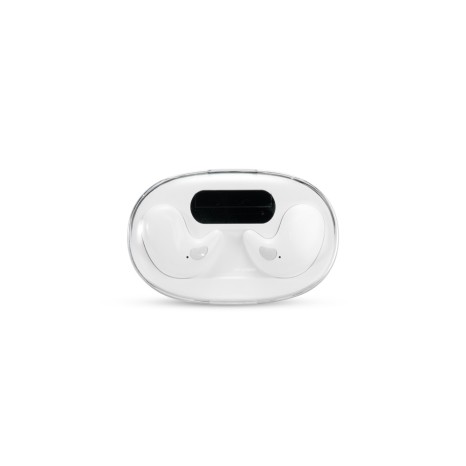 Fone de Ouvido Bluetooth com Case Carregador com Logotipo