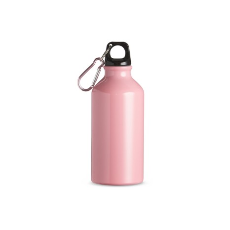 Squeeze Alumínio 420Ml com Mosquetão para Empresas