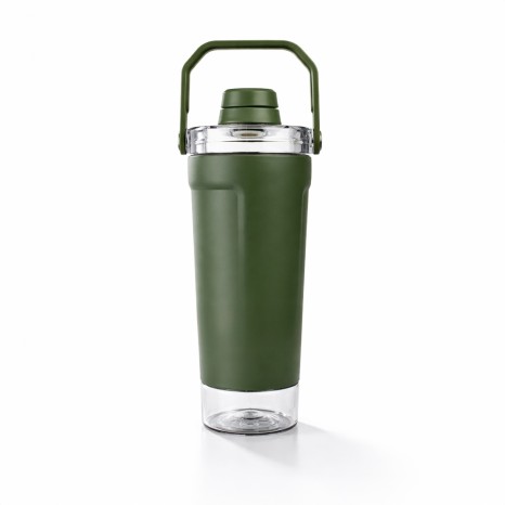 Coqueteleira térmica com alça 650ml promocional