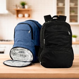 Mochila com compartimento térmico para empresas