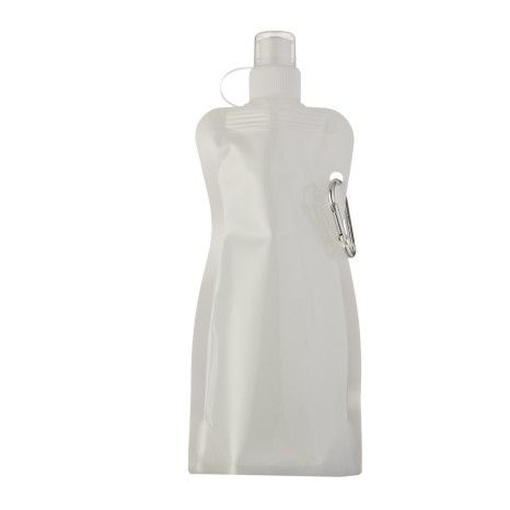 Squeeze Dobrável 450Ml Mosquetão para Brinde
