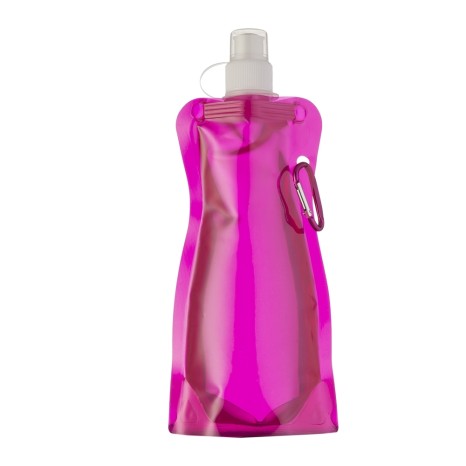 Squeeze Dobrável 450Ml Mosquetão para Brinde