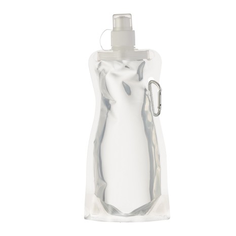 Squeeze Dobrável 450Ml Mosquetão para Brinde