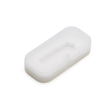 Estojo Plástico para Pen Drive Giratório para Brinde