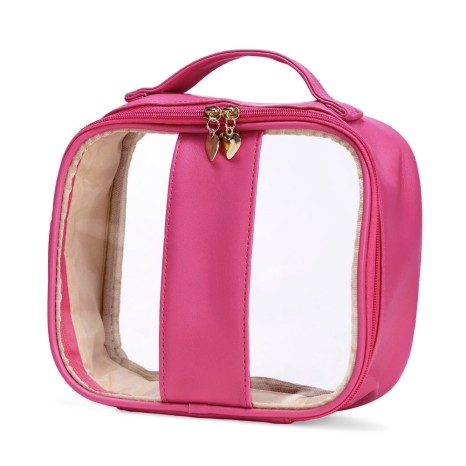 Necessaire em PVC e Pu Tam. G para Brinde