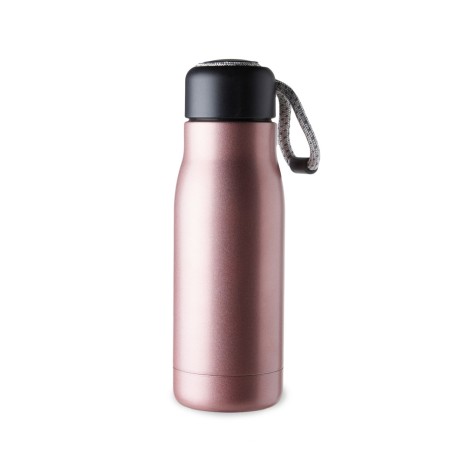 Garrafa Térmica 420Ml com Cordão para Empresas