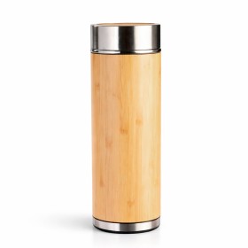 Copo térmico bambu 450ml com logotipo