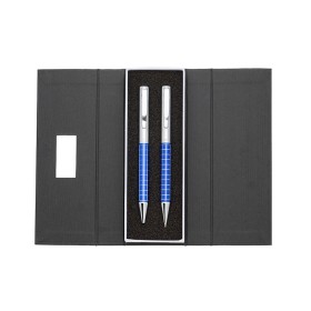 Kit Caneta e Lapiseira de Metal para Empresas