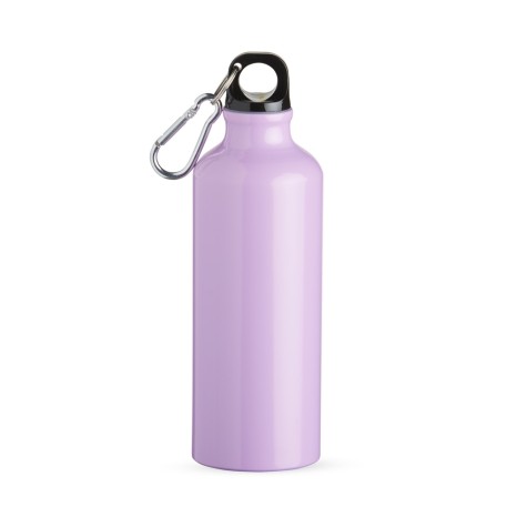 Squeeze Alumínio 500Ml com Bico e Mosquetão para Brinde