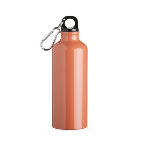Squeeze Alumínio 500Ml com Bico e Mosquetão para Brinde