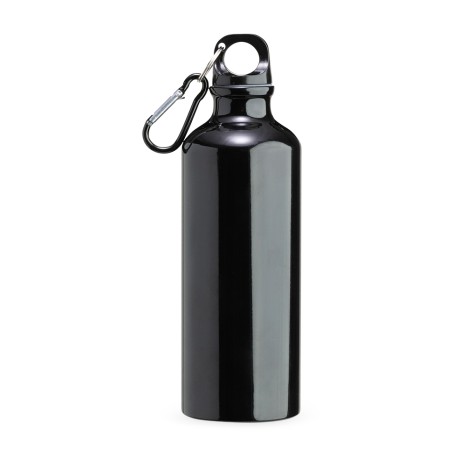 Squeeze Alumínio 500Ml com Bico e Mosquetão para Brinde