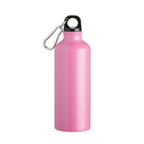 Squeeze Alumínio 500Ml com Bico e Mosquetão para Brinde