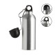 Squeeze Alumínio 500Ml com Bico e Mosquetão Personalizado