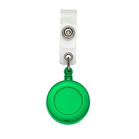 Porta Crachá Branco Leitoso Personalizado